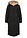 Abrigo guateado reversible - Negro-capuchino - bonprix