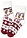 Calcetines suaves - Rojo-blanco - bonprix