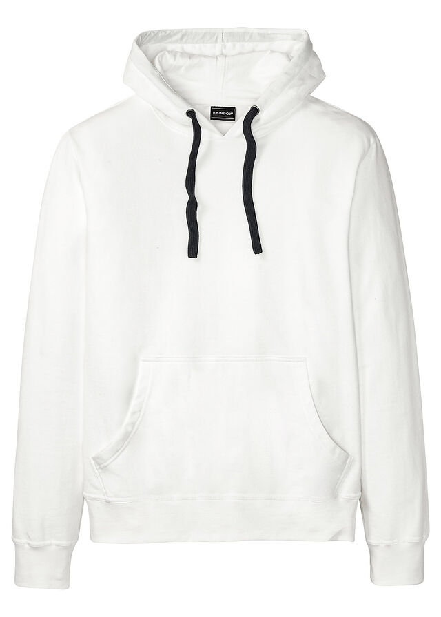 Sudadera con capucha de algodón puro