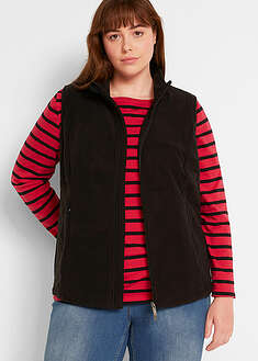 Chaleco polar con bolsillos