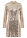 Vestido de lentejuelas con mangas de trompeta - Dorado-beige - bonprix