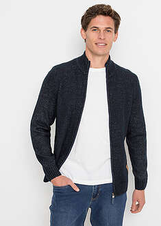 Chaqueta de punto con cuello alto