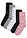 Calcetines - Gris jaspeado-rosa ceniza-negro - bonprix