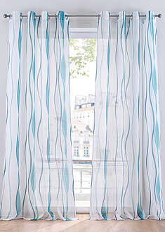 Cortina con patrón de ondas (1 unidad)