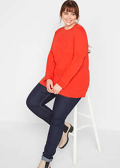 Camiseta larga con cuello redondo, manga larga (5 unidades)