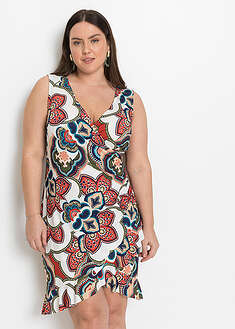 Vestido corto con volantes