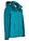 Chaqueta funcional impermeable con capucha - turquesa - bonprix