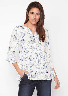 Camiseta tipo túnica con mangas 3/4