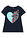 Camiseta para niñas - Azul oscuro - bonprix