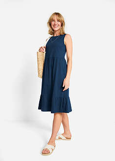 Vestido de punto de algodón puro