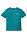 Camiseta henley de algodón orgánico puro con manga corta y aspecto lavado - cobalto - bonprix