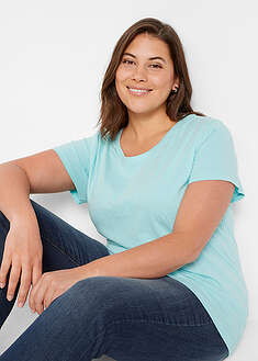 Camiseta de cuello redondo y manga corta (5 unidades)