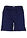 Bermudas de algodón con cinturilla elástica - Azul noche - bonprix
