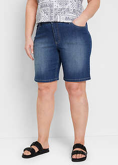Bermudas vaqueras de talle medio