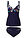 Tankini (2 piezas) - Azul de flores - bonprix