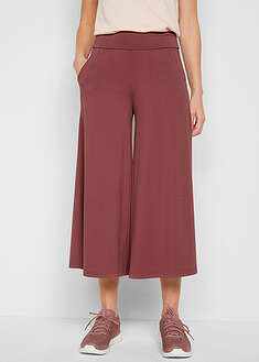 Culotte homewear con pernera ancha