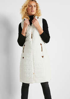 Chaleco acolchado largo