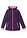 Chaqueta softshell impermeable con capucha - Lila oscuro - bonprix
