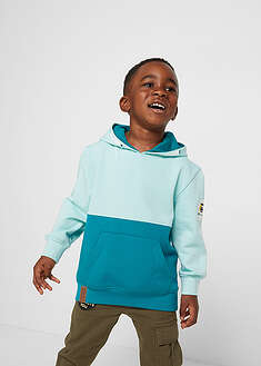 Sudadera con capucha en suave mezcla de algodón