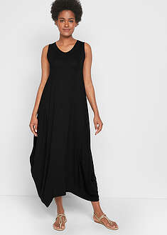 Vestido ancho de punto de viscosa