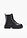 Botas con cordones y suela perfilada - Negro - bonprix