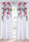 Cortinas de microfibra de fácil cuidado (2 unidades) - baya/blanco./púrpura con flores - bonprix