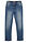 Vaqueros slim fit con cintura ajustable, straight - Azul piedra - bonprix