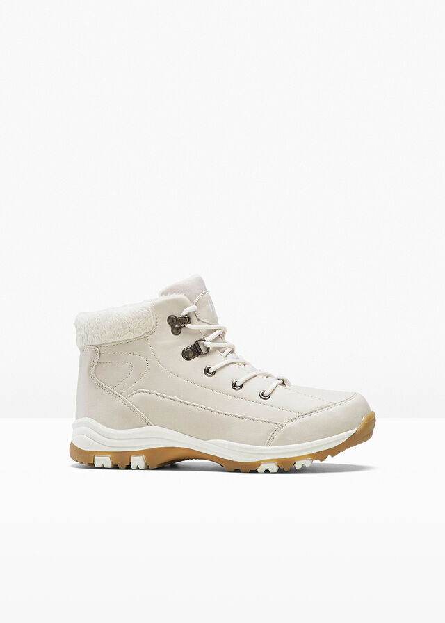 Botas forradas con cordones