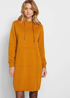 Vestido tipo sudadera de mezcla de algodón