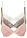 Sujetador push-up con encaje fino (3 unidades) - crema suave - taupe - rosa viejo - bonprix