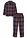 Pijama de franela suave con botones para hombres - Azul marino - bonprix
