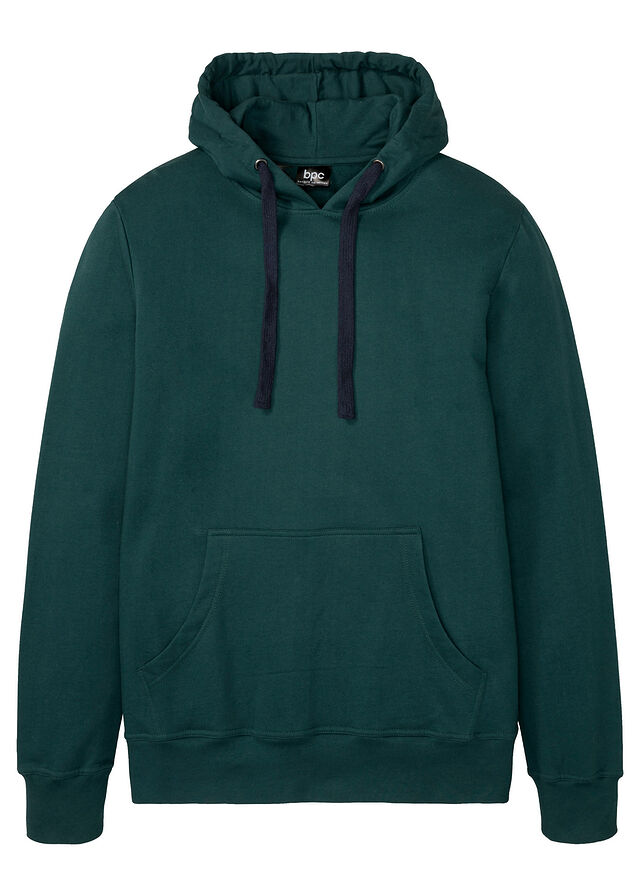 Sudadera con capucha de algodón puro