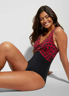 Bañador con diseño cruzado