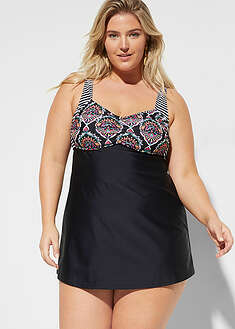 Tankini largo (2 piezas) con braguita high waist