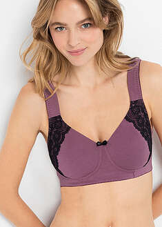 Sujetador reductor sin aros con algodón orgánico (2 unidades)