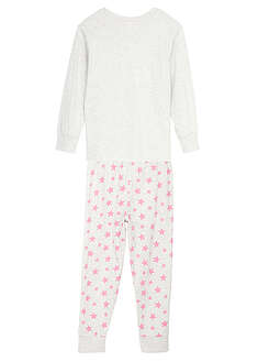 Pijama de algodón orgánico puro (2 piezas)