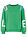 Sudadera oversize en suave mezcla de algodón - Verde ópalo estampado - bonprix