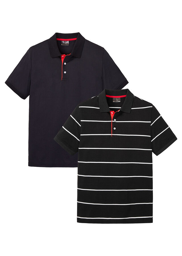 Polo de algodón orgánico puro (2 unidades)