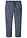 Pantalón tipo chino de cambray con corte recto y regular - Azul marino jaspeado - bonprix