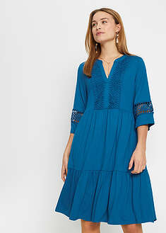 Vestido tipo túnica de viscosa suave