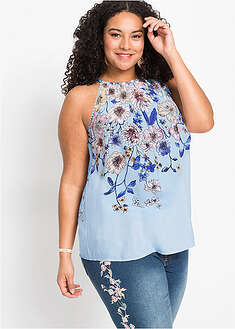 Blusa de viscosa fluida