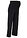 Pantalón premamá con perneras capri - Negro - bonprix