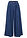 Falda pantalón vaquera ancha, con cinturilla cómoda - Azul piedra - bonprix