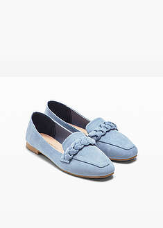 Mocasines con detalles trenzados