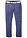 Pantalón tipo chino regular fit con cintura cómoda y cinturón, straight - índigo - bonprix