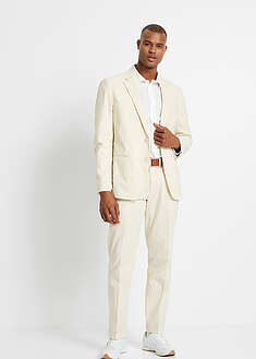 Traje de mezcla de lino ligero, regular fit (2 piezas)