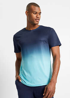 Camiseta deportiva con degradado cromático