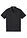 Camisa de manga corta de mezcla de lino ligero con corte holgado - Negro - bonprix