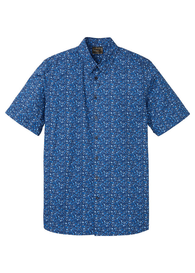 Camisa de manga corta de algodón puro