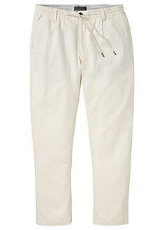 pantalon-sin-cierre-straight-relaxed-fit-de-mezcla-de-lino-ligera